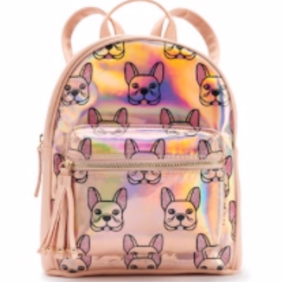 backpack with puppies on it